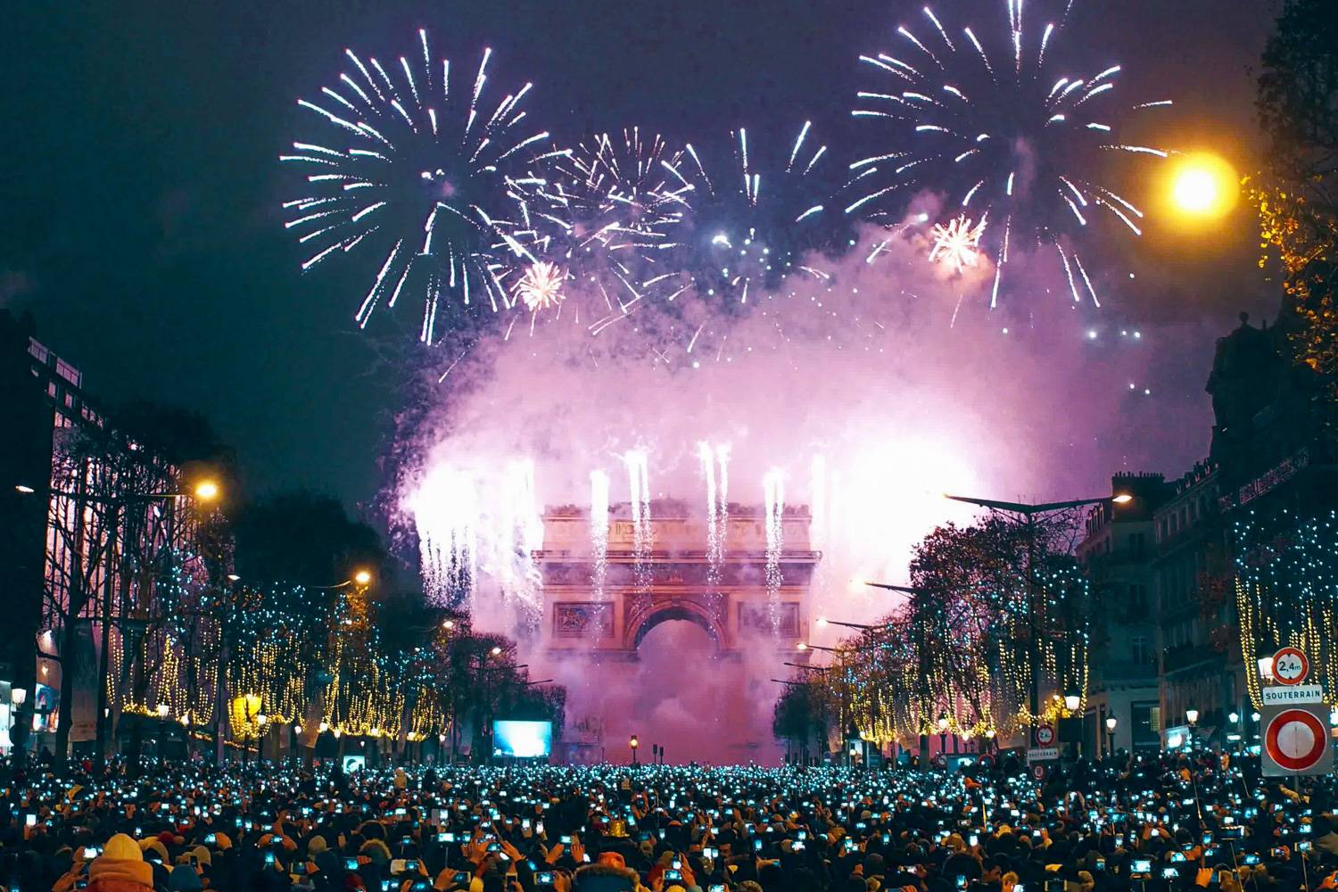 Les fêtes de Nouvel An à Paris


