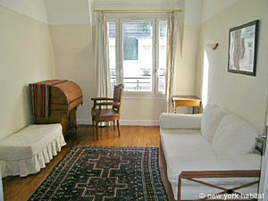 Paris 2 Bedroom apartment - bedroom 2 (PA-2401) photo 1 of 6