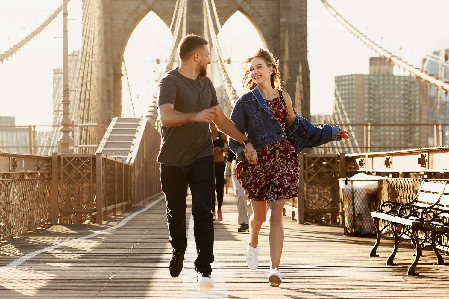Foto - escapada nueva york san valentin apartamentos romanticos puente brooklyn pareja