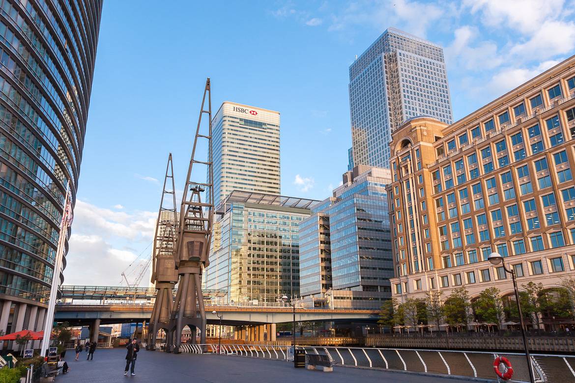 Video Tour Of London Canary Wharf and the Docklands New York