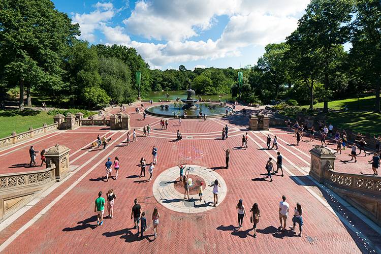 New York  Travel community on Instagram: “Bethesda Fountain