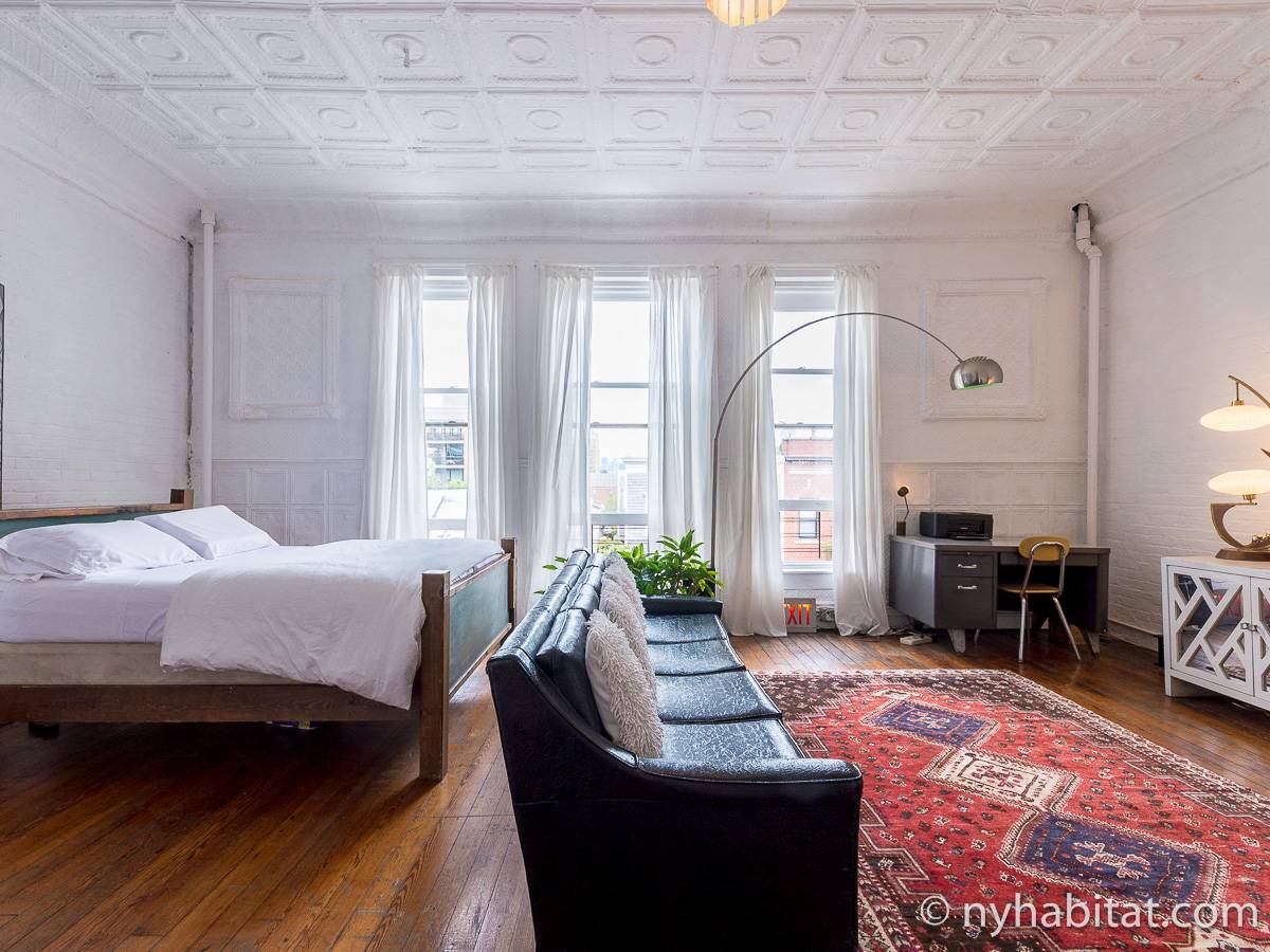 New York Apartment: 3 Bedroom Loft Apartment Rental in Williamsburg (NY ...