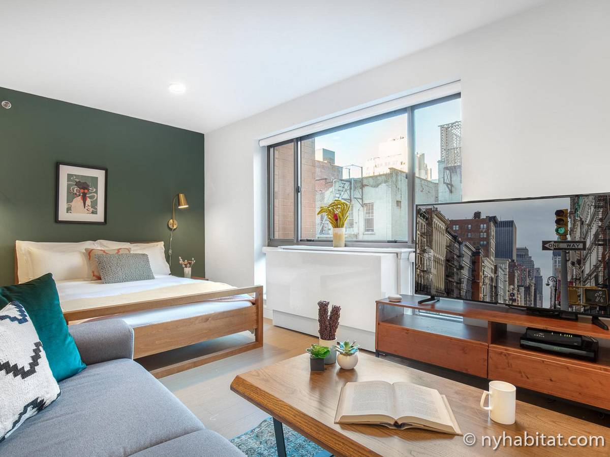 New York Apartment: Studio Apartment Rental in Midtown West (NY-16344)