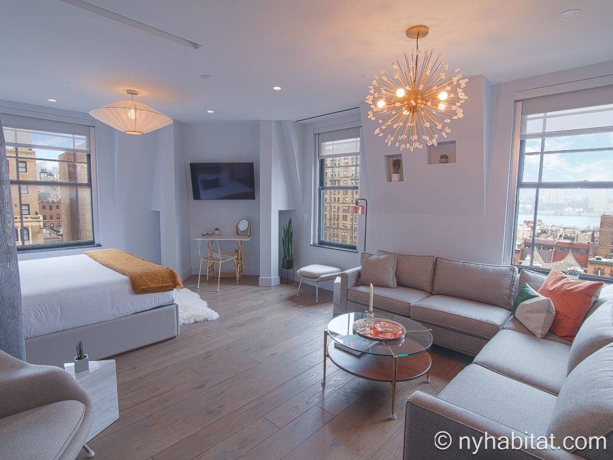 New York - Studio accommodation bed breakfast - Apartment reference NY-20004