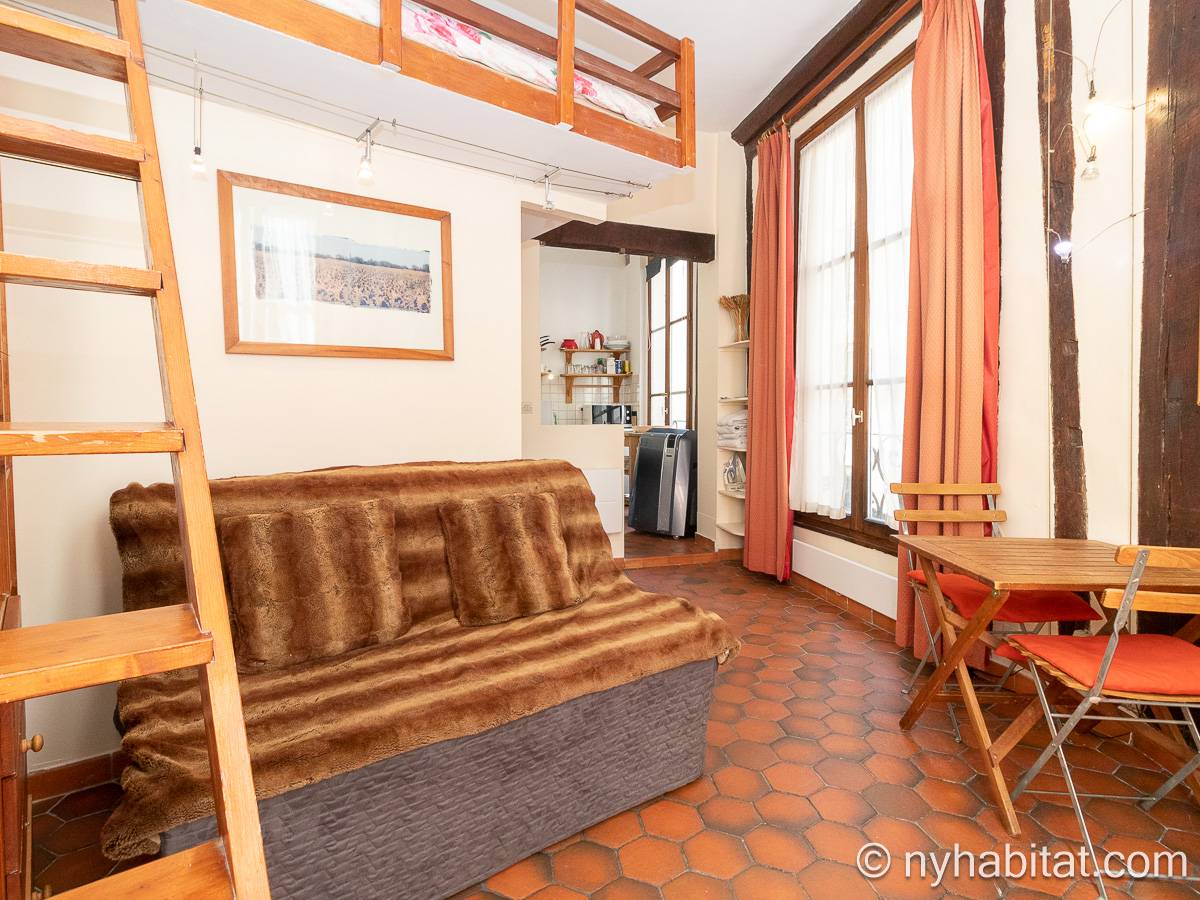 Paris - Studio accommodation - Apartment reference PA-750