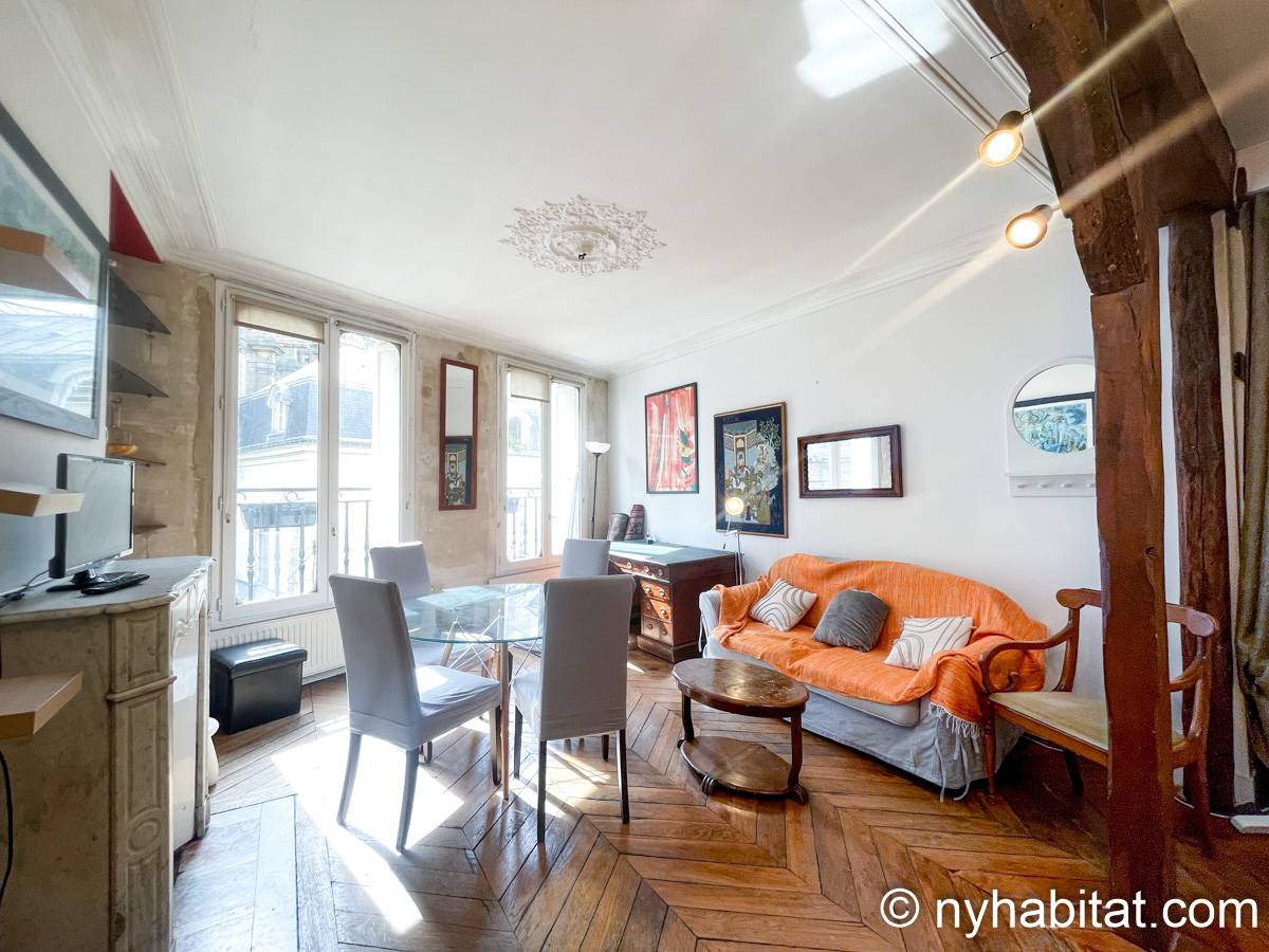 Paris - 1 Bedroom apartment - Apartment reference PA-1206