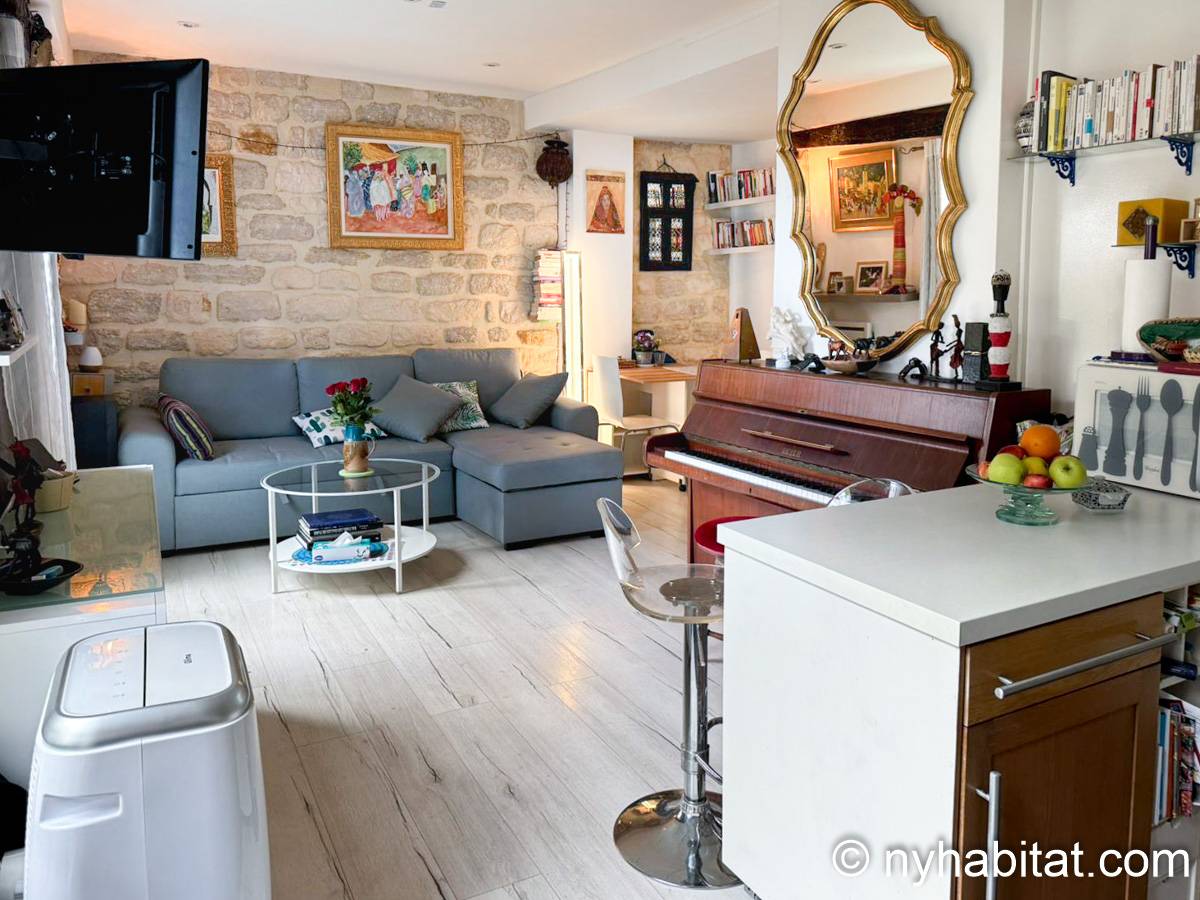 Paris - 1 Bedroom accommodation - Apartment reference PA-1489