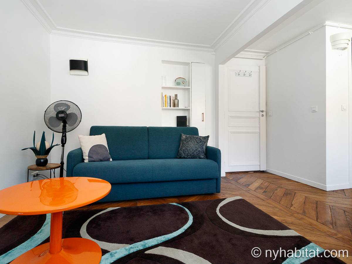 Paris - 2 Zimmer wohnungsvermietung - Wohnungsnummer PA-4865