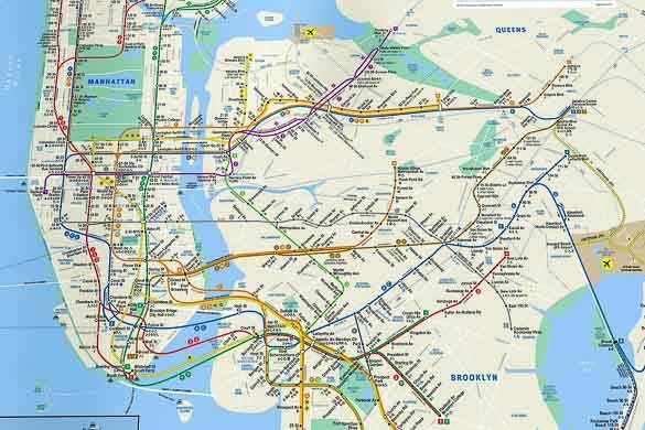 Mapa Del Metro De Nueva York Para Descarga Mapa Detallado, 50% OFF